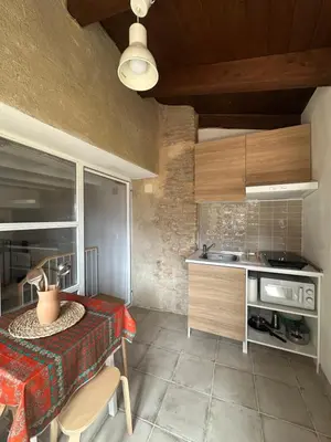 Una cocina o zona de cocina en Casa Regacens