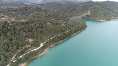Paisaje cerca de este chalet de montaña