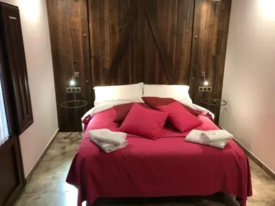 Cama o camas de una habitación en Casa FOR HABITACIONES