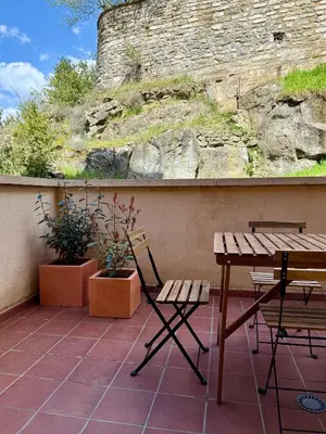 Un balcón o terraza de El rincón de Sardas