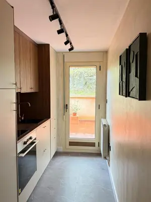 Una cocina o zona de cocina en El rincón de Sardas