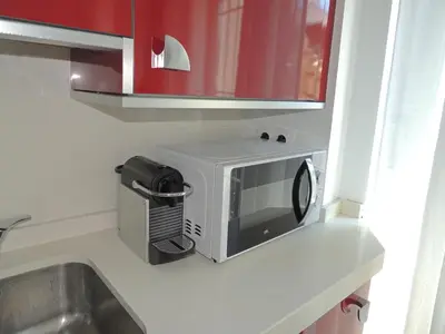 Una cocina o zona de cocina en Mercado Central 93
