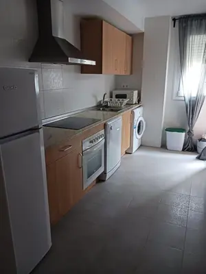 Una cocina o zona de cocina en APARTAMENTOS ANDORRA en TERUEL