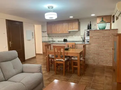 Una cocina o zona de cocina en Apartamento O'royo