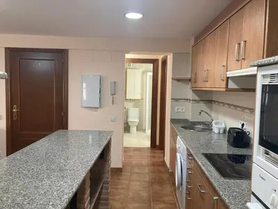 Una cocina o zona de cocina en Apartamento O'royo