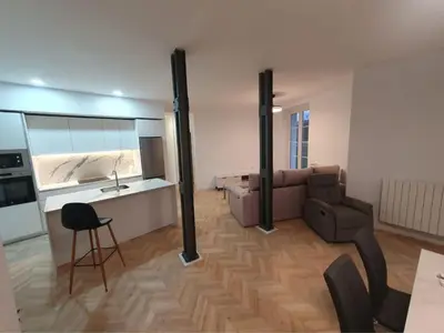 Una cocina o zona de cocina en Apartamentos Ciudadela Superior 3000