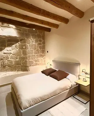 Cama o camas de una habitación en Cal Jan