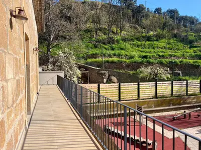 Paisaje cerca de este chalet de montaña