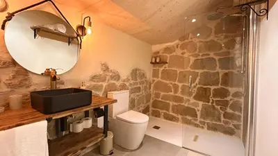 Un baño de Cal Jan