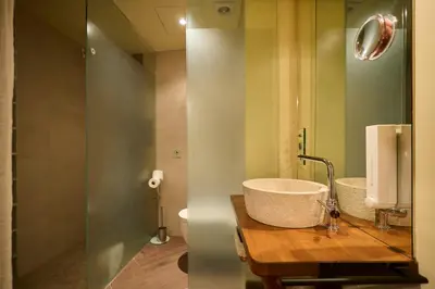 Un baño de Loft El Roure, El Vilosell