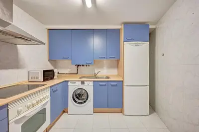 Una cocina o zona de cocina en Apartamento Recoletas by Clabao