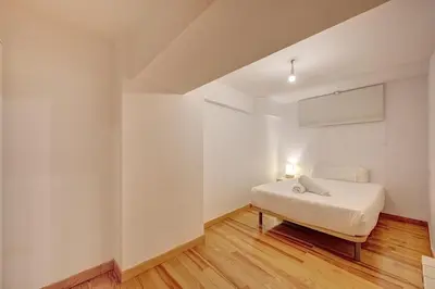 Cama o camas de una habitación en Apartamento Recoletas by Clabao