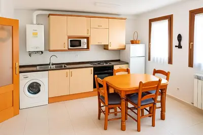Una cocina o zona de cocina en Mirador de Biescas
