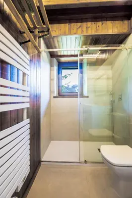 Un baño de Las casita de mache - CASISI