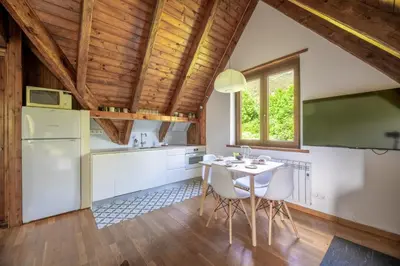 Una cocina o zona de cocina en Las casita de mache - CASISI