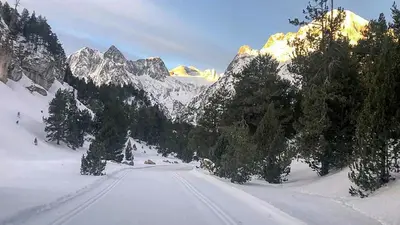 Apartamento céntrico en Benasque en invierno