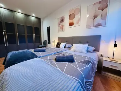 Cama o camas de una habitación en El Mirador de la Catedral