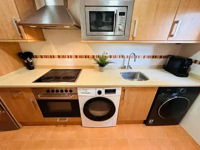 Una cocina o zona de cocina en El Mirador de la Catedral