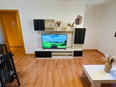Una televisión o centro de entretenimiento en El Mirador de la Catedral