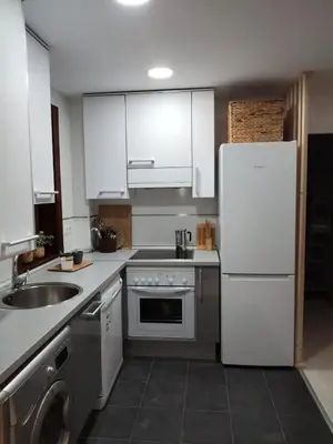 Una cocina o zona de cocina en Los Alamos