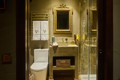 Un baño de Hotel Valle de Pineta