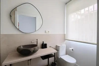 Un baño de Exclusivo Apartamento en el alma de Pamplona