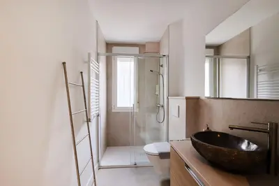 Un baño de Exclusivo Apartamento en el alma de Pamplona