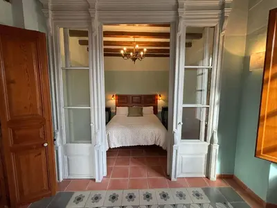 Cama o camas de una habitación en Cal Capdevila