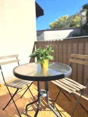 Un balcón o terraza de Barbastro urban home
