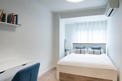 Cama o camas de una habitación en La Terraza del Centro by Alogest