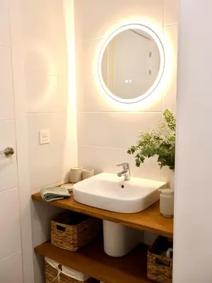 Un baño de Iturrama Nomada loft by Clabao