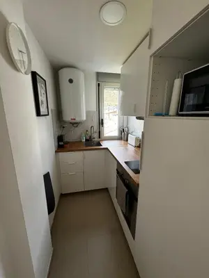 Una cocina o zona de cocina en Apartament Vall de Barravés