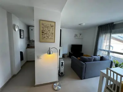 Zona de estar de Apartament Vall de Barravés