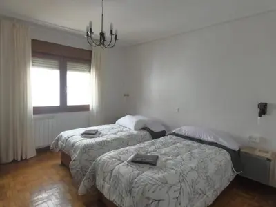 Cama o camas de una habitación en Conde de Lerín by Clabao