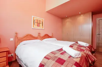 Cama o camas de una habitación en Casa Paula, Naturaleza y Paz - Arafita Apartamentos