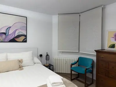 Cama o camas de una habitación en Casa Caracol