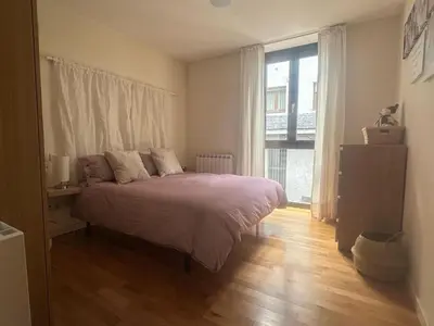 Cama o camas de una habitación en Winahost Apartamento Temporal Esterri d'Àneu