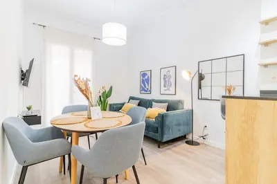 Zona de estar de Your luxury getaway in downtown Zaragoza