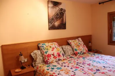Cama o camas de una habitación en La Torreta
