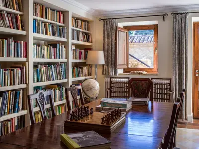 Biblioteca en el hotel