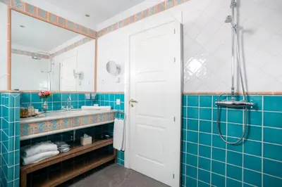 Un baño de Hotel Mas de la Costa ****