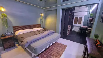 Cama o camas de una habitación en The Green House