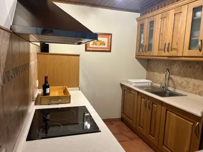 Una cocina o zona de cocina en Era Caseta - UNHA