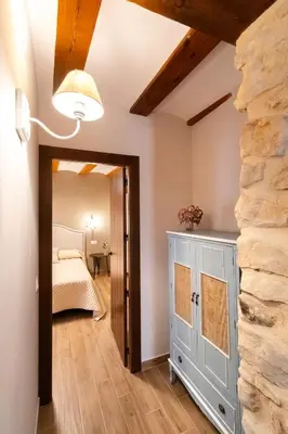Cama o camas de una habitación en Encanto de Valderrobres
