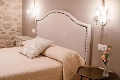 Cama o camas de una habitación en Encanto de Valderrobres