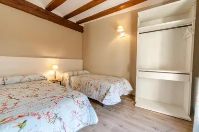 Cama o camas de una habitación en Encanto de Valderrobres