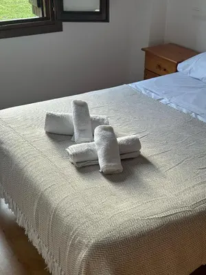 Cama o camas de una habitación en Apartamento La brisa Fiscal
