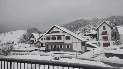 Casa Sortalde Agroturismo en invierno