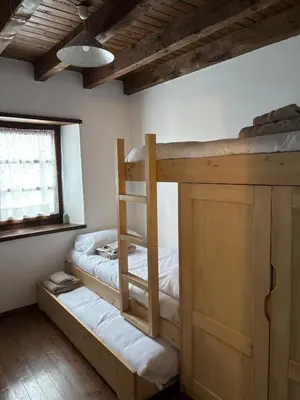 Cama o camas de una habitación en Ubicación perfecta en Salardú