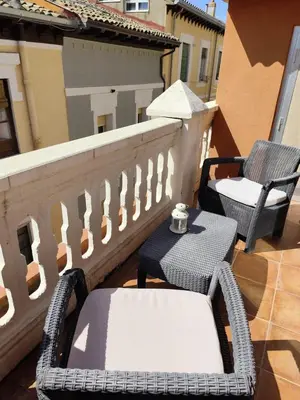 Un balcón o terraza de La terraza de San Lorenzo